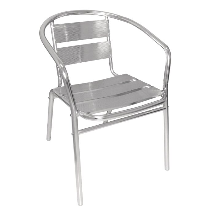 Aluminium Chair With Armrest